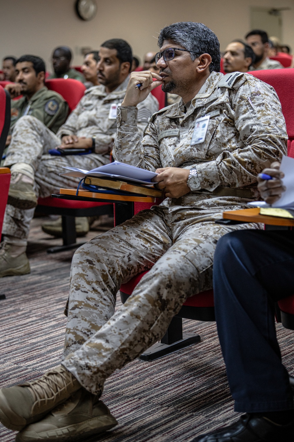 378th AEW integrated safety briefing with RSAF