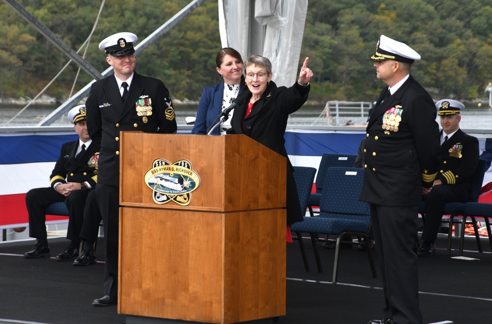 SUBASE commissions USS Hyman G. Rickover