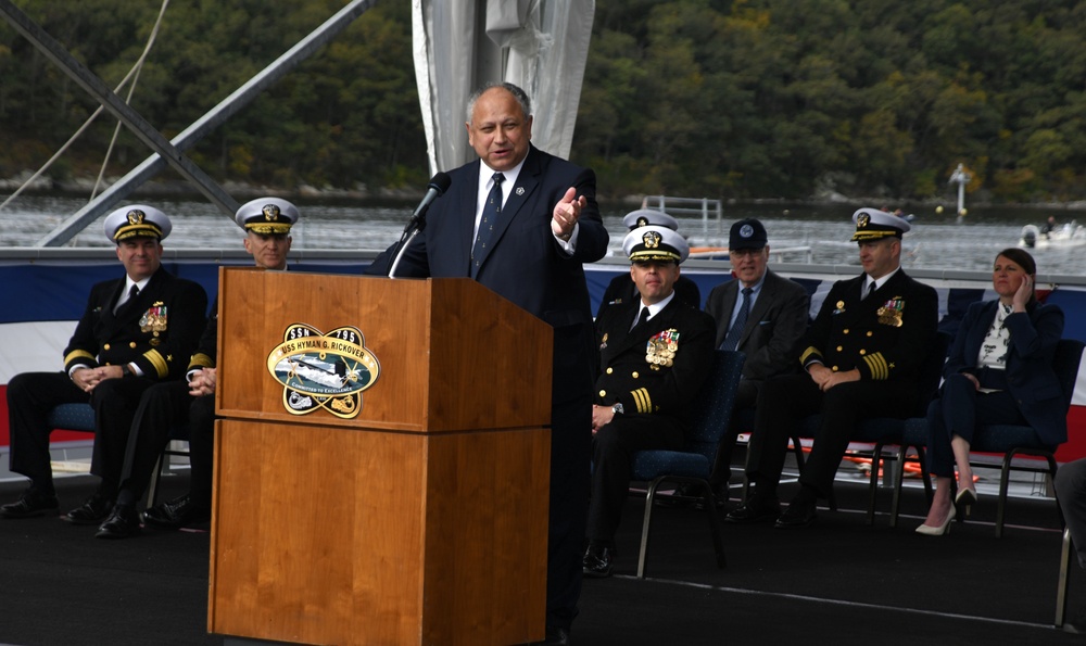 SUBASE commissions USS Hyman G. Rickover