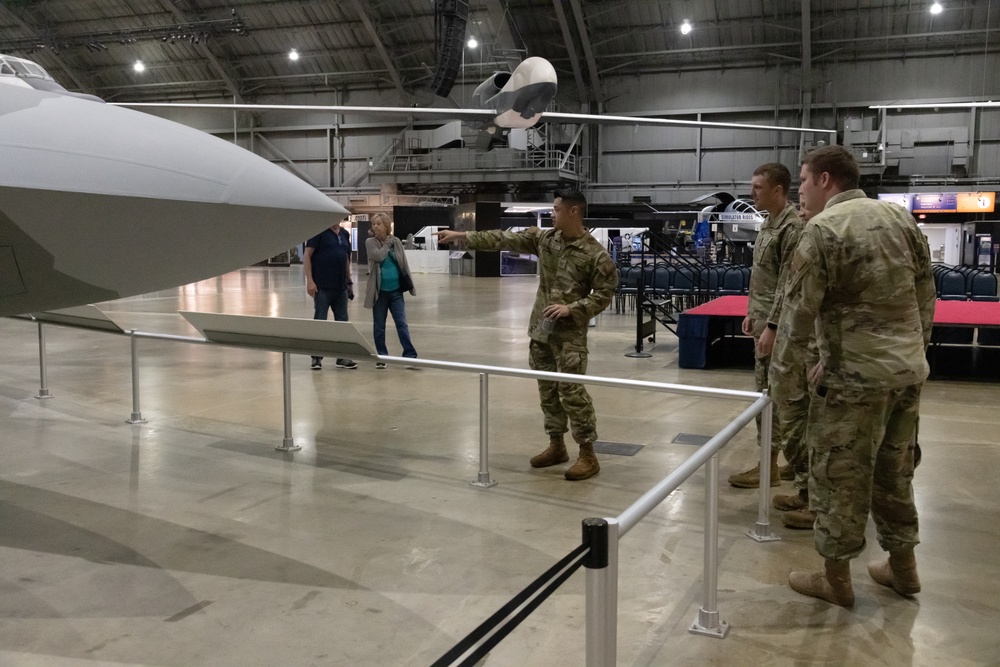 The fifth Cohort of Project Arc technicians assemble at the U.S. Air Force Museum in Dayton, Ohio