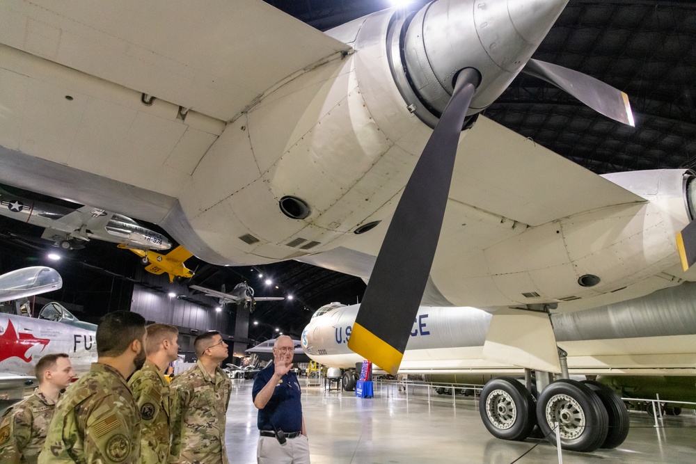 The fifth Cohort of Project Arc technicians assemble at the U.S. Air Force Museum in Dayton, Ohio