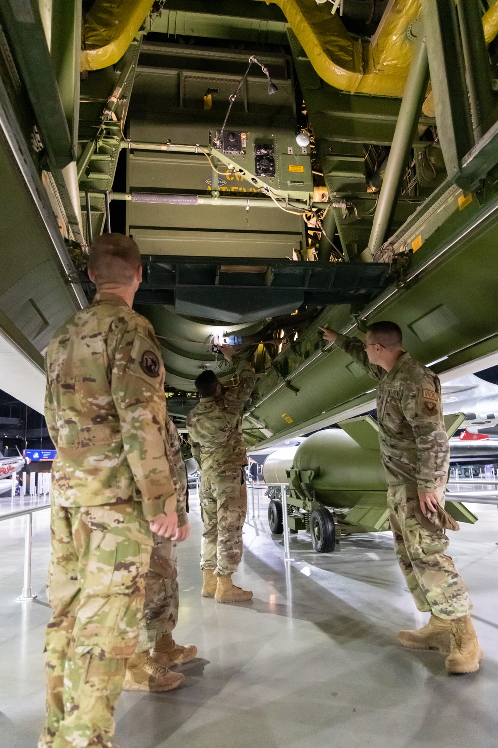 The fifth Cohort of Project Arc technicians assemble at the U.S. Air Force Museum in Dayton, Ohio