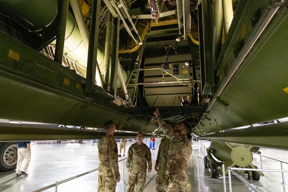 The fifth Cohort of Project Arc technicians assemble at the U.S. Air Force Museum in Dayton, Ohio