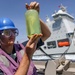 USS Dewey (DDG 105) Conducts Underway Replenishment with Royal Canadian Navy in South China Sea