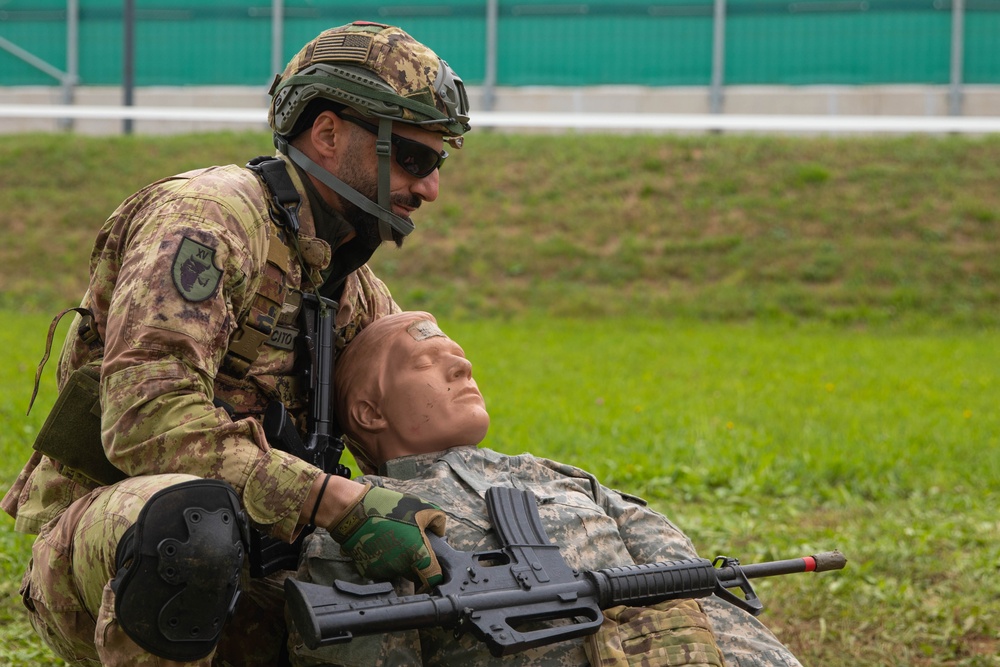 173rd Airborne Brigade hosts E2B training at Caserma Del Din