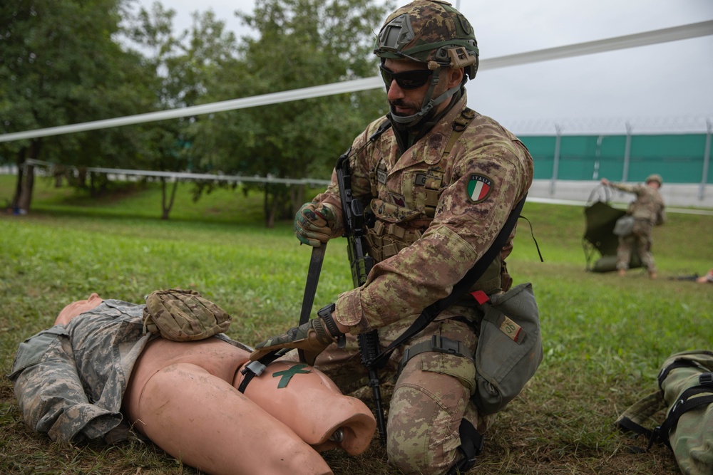 173rd Airborne Brigade hosts E2B training at Caserma Del Din