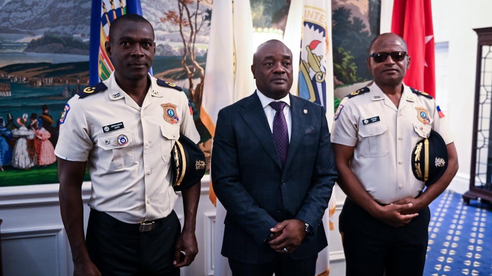 Haiti's Ministry of Justice and Public Security Visits the IADC