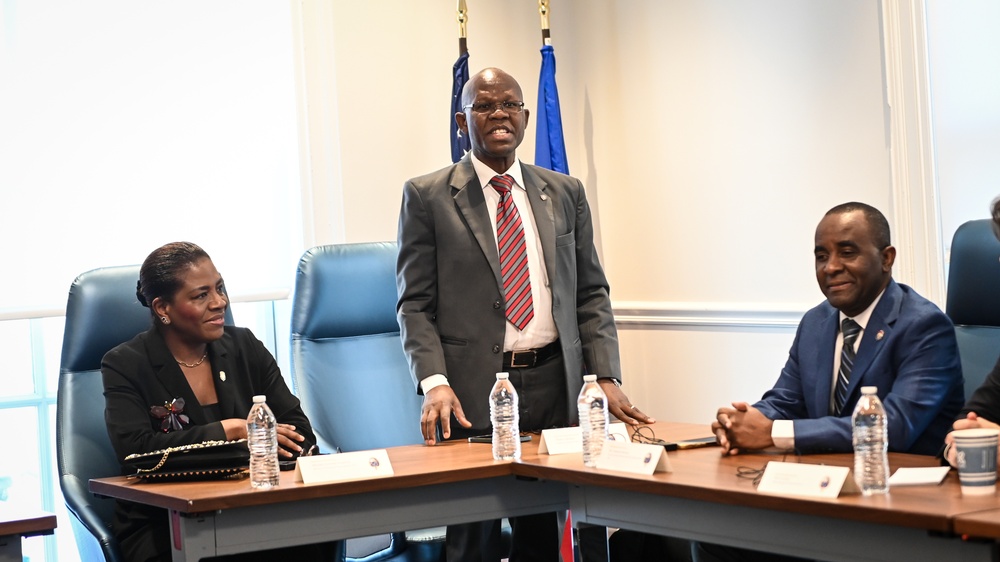 Haiti's Ministry of Justice and Public Security Visits the IADC