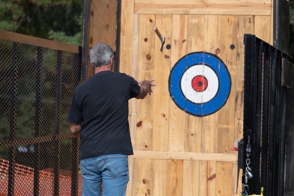 Arnold AFB team members participate in Sports Day