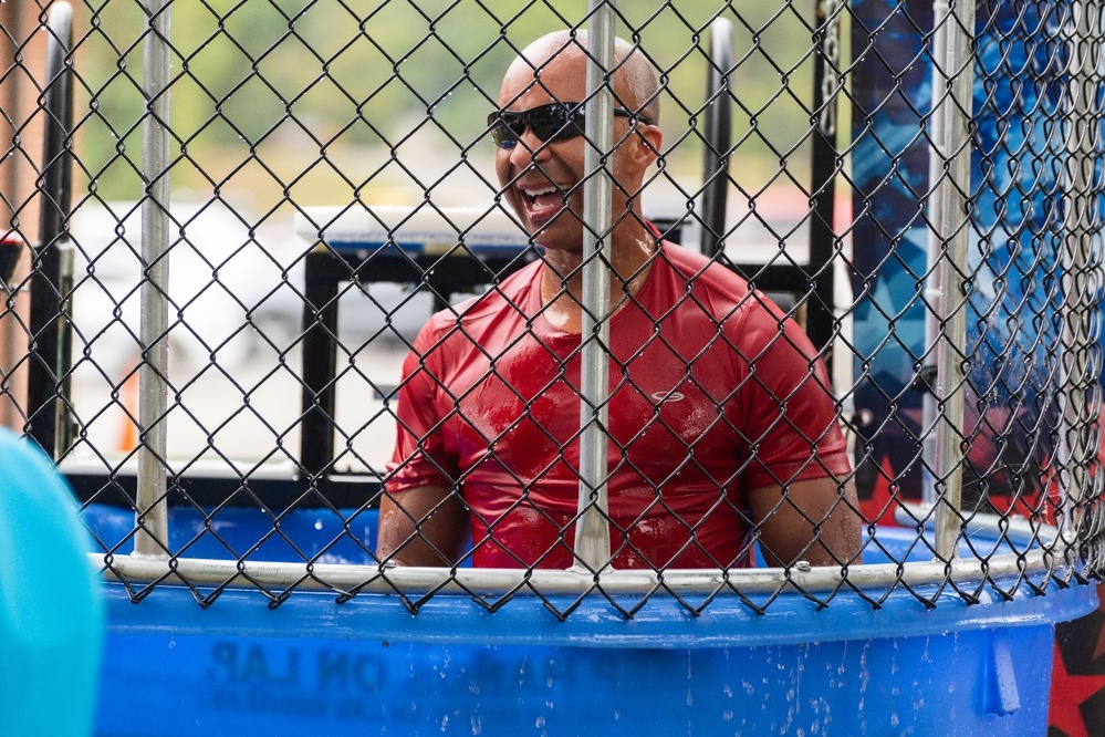 Arnold AFB team members participate in Sports Day