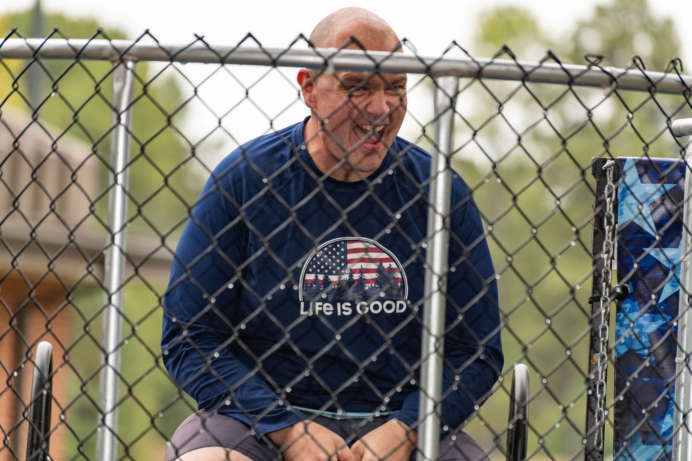 Arnold AFB team members participate in Sports Day