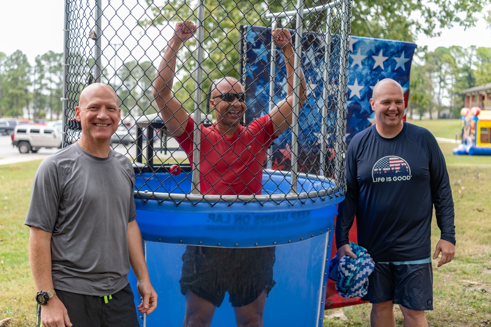 Arnold AFB team members participate in Sports Day