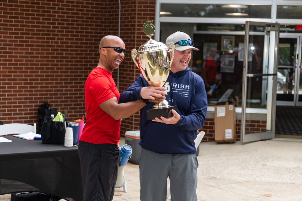 Arnold AFB team members participate in Sports Day