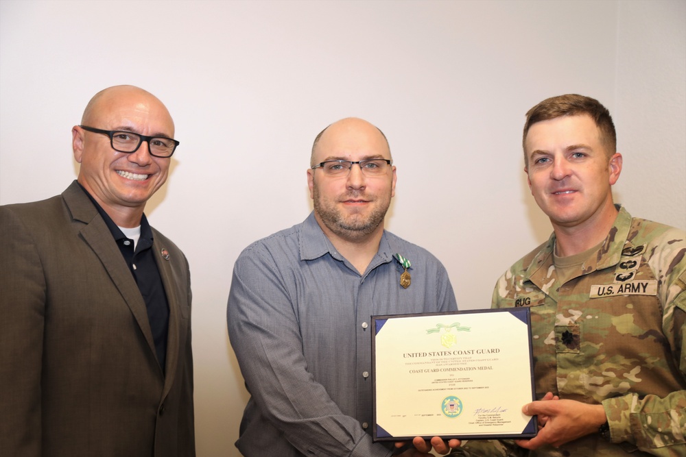 Buffalo District Chief of Emergency Management Phil Stitzinger Awarded