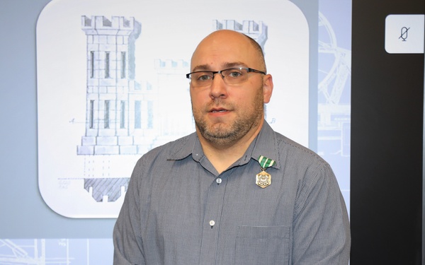 Buffalo District Chief of Emergency Management Phil Stitzinger Awarded