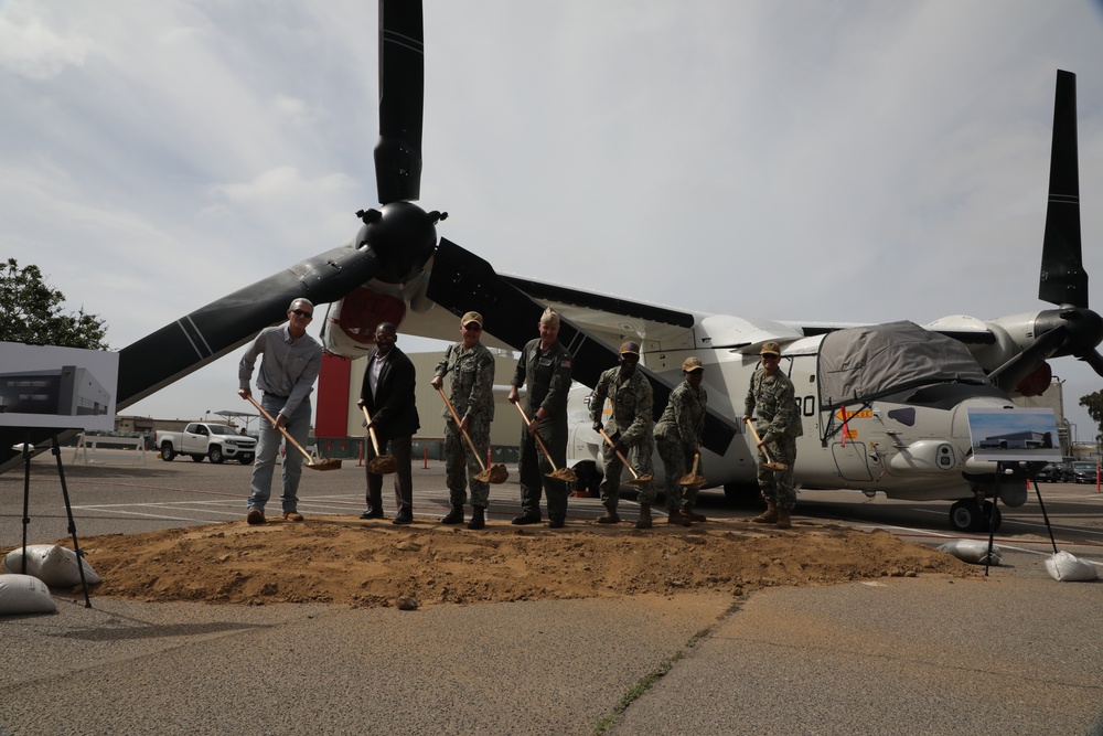 NAVFAC Southwest Breaks Ground on New Aircraft Hangar at Naval Base Coronado