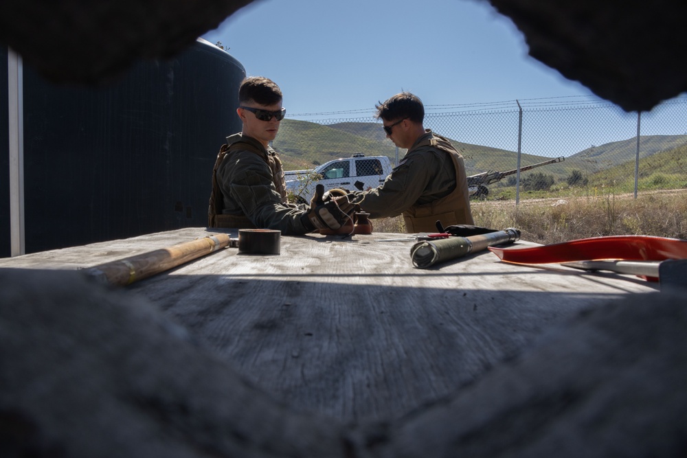 EOD conducts site exploitation sustainment training at MCB Camp Pendleton