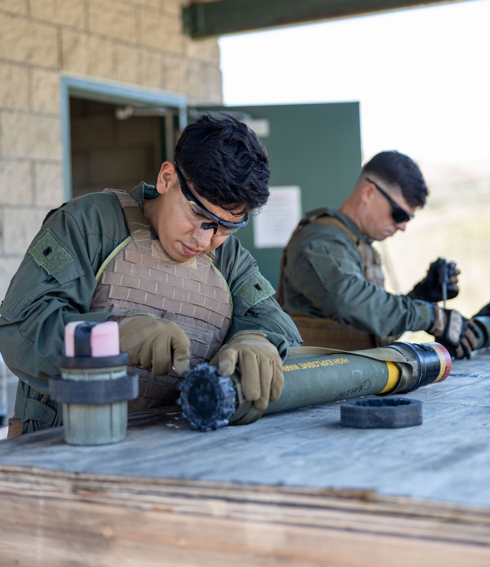 EOD conducts site exploitation sustainment training at MCB Camp Pendleton