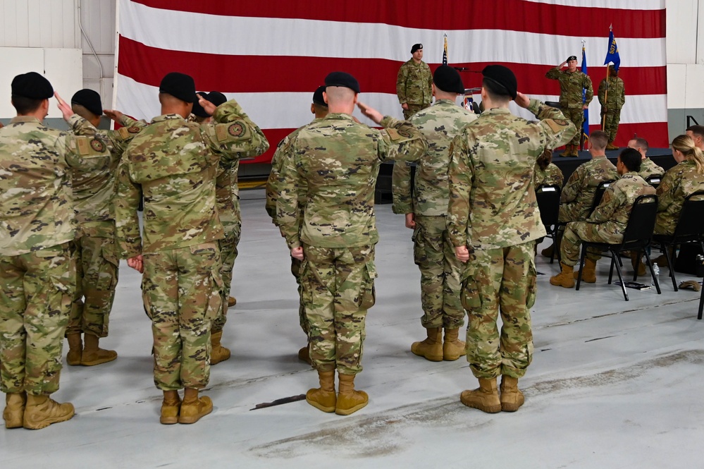 Beckman assumes command of the 507th Security Forces Squadron