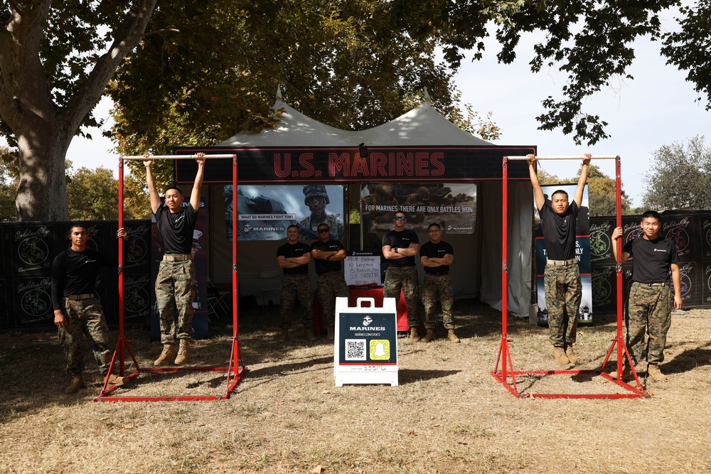 Sacramento Marines at Golden Sky Festival