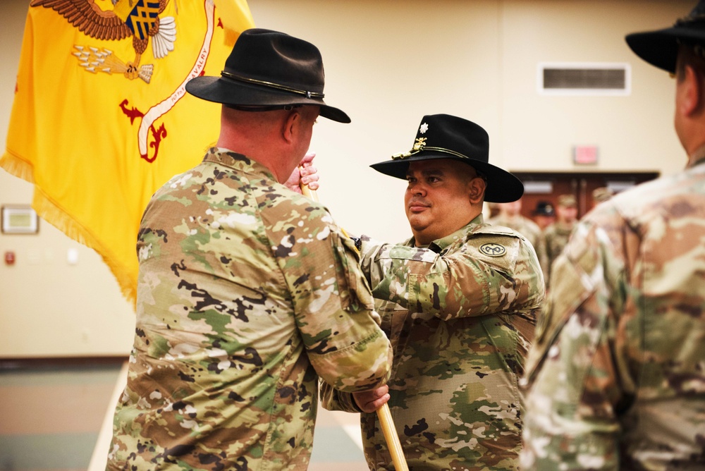 LTC Barney assumed command of 2nd squadron, 101st Cavalry