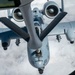 116th Air Refueling Squadron refuels four A-10 Thunderbolt IIs