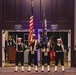 Color Guard prepares to parade the colors