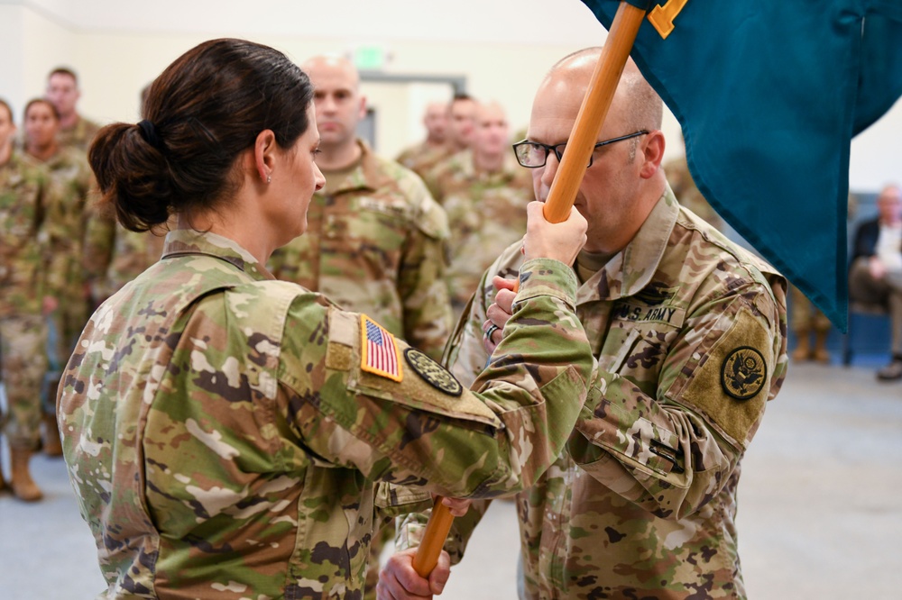 51st WMD CST Change of Command Ceremony