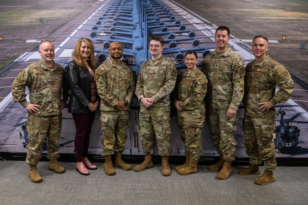 6th ARW leadership recognize 6th CPTS and 6th CONS Airmen