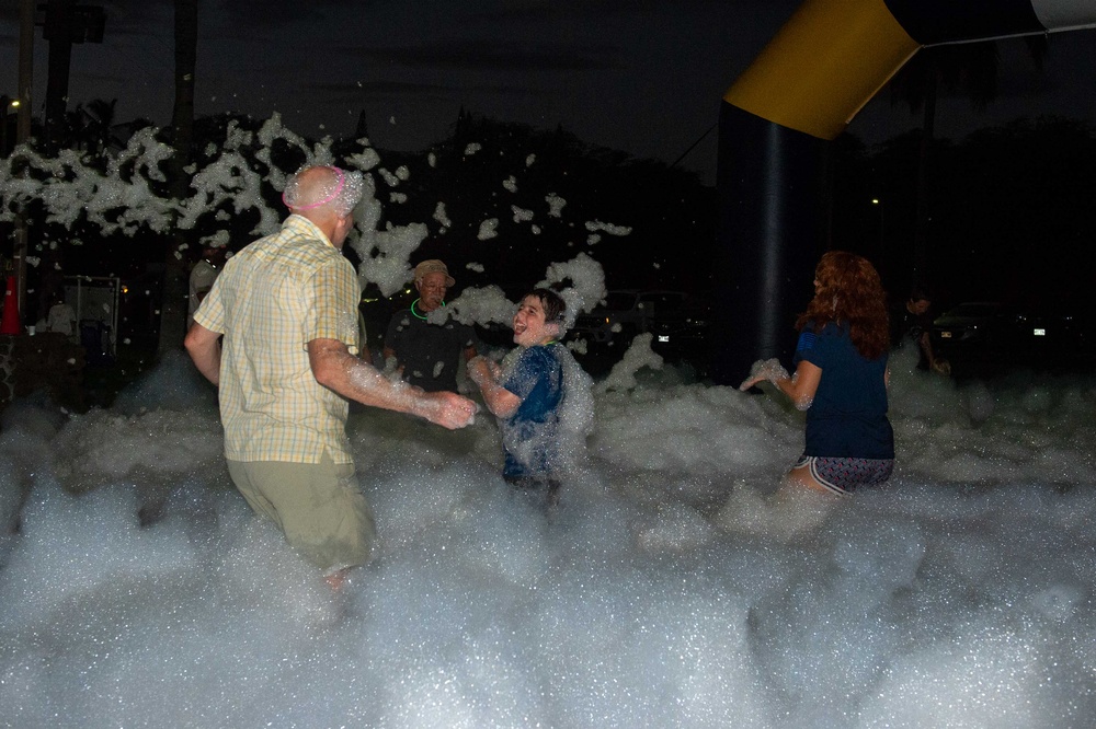 PMRF's Morale, Welfare, and Recreation Hosts a Bubble Run.