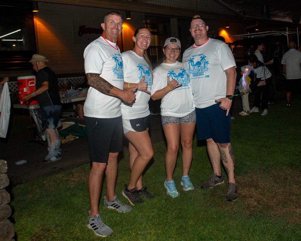 PMRF's Morale, Welfare, and Recreation Hosts a Bubble Run.