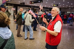 Honor Flight comes home [Image 9 of 10]