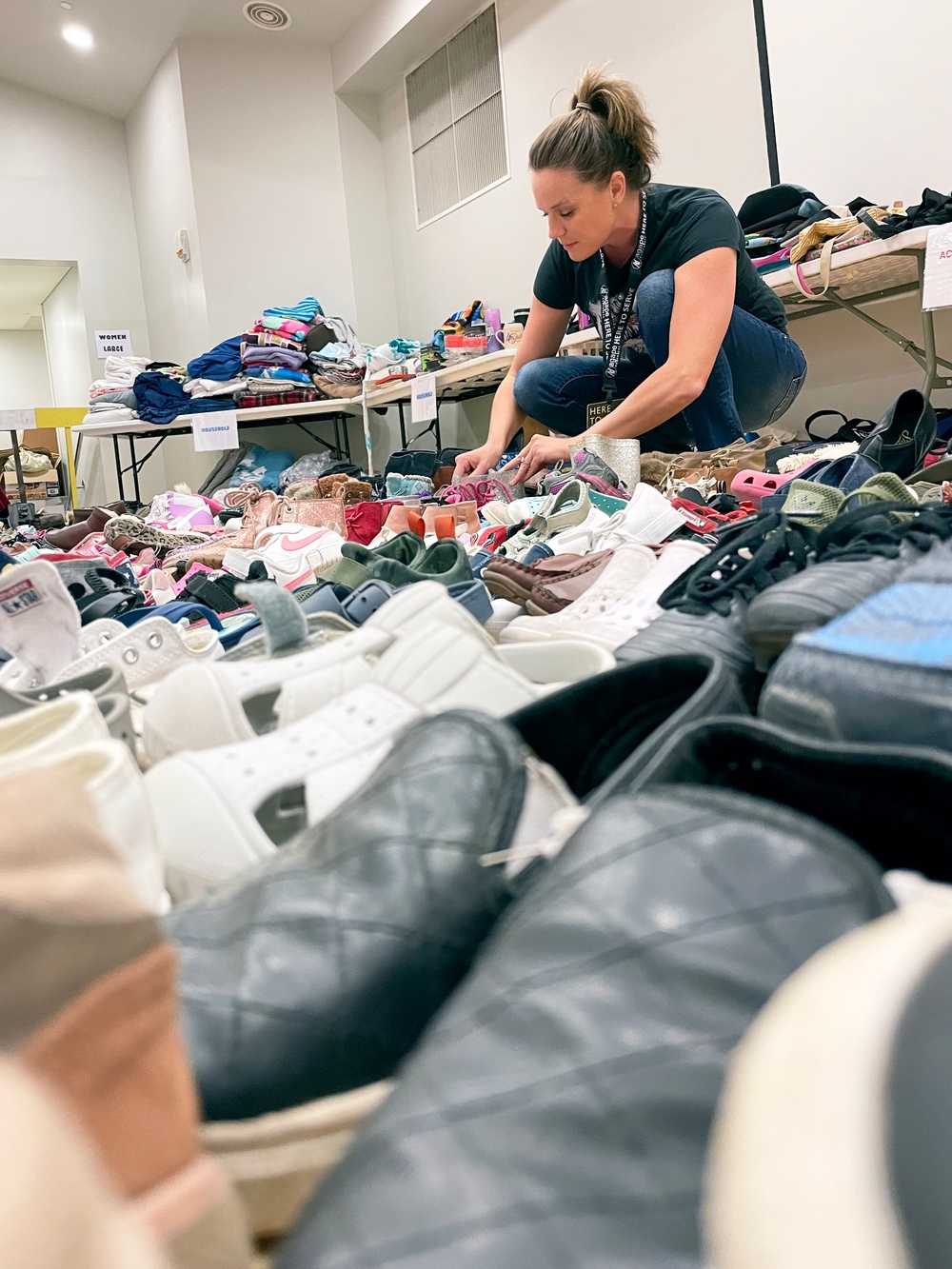 Clothing Swap provides clothes to 600 Humphreys families