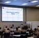 3/4 conducts an exercise brief in preparation for Exercise Apollo Shield