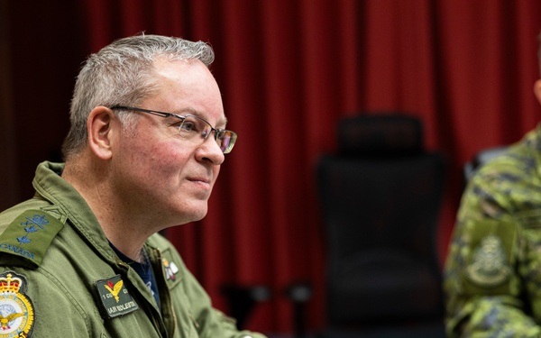 Maj. Gen. Iain Huddleston visits Marine Corps Air Station Futenma