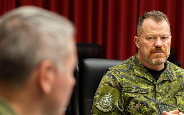 Maj. Gen. Iain Huddleston visits Marine Corps Air Station Futenma