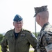 Maj. Gen. Iain Huddleston visits Marine Corps Air Station Futenma