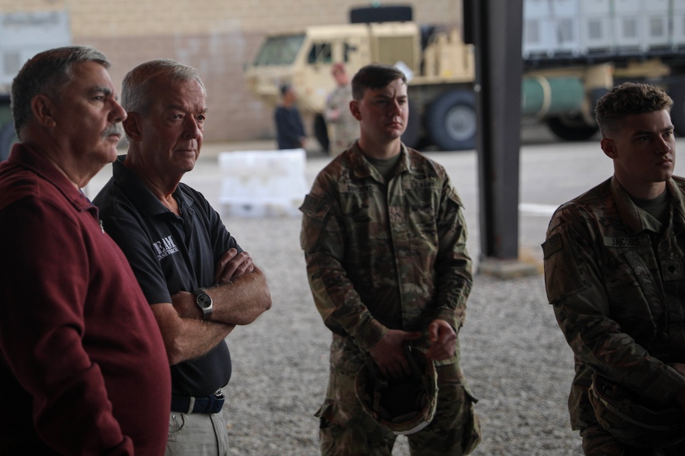 Sunset March Founder Visits Fort Liberty