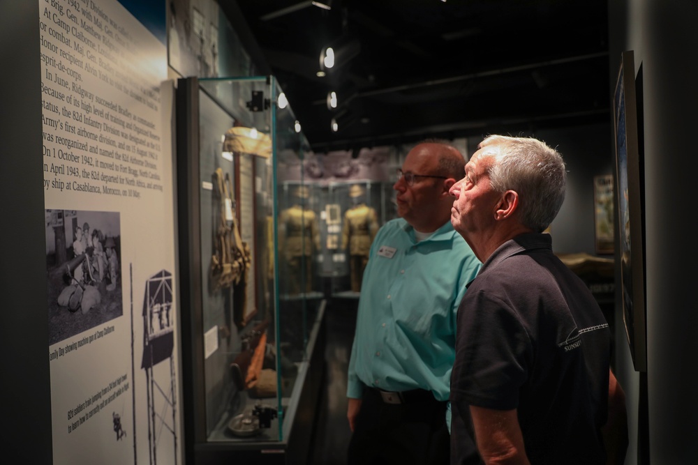 Sunset March Founder Visits Fort Liberty