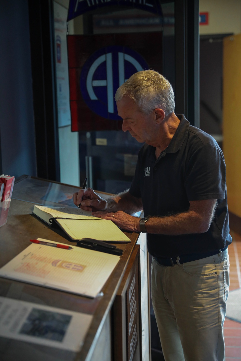 Sunset March Founder Visits Fort Liberty