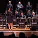 The U.S. Navy Band Commodores performs at James Benson Dudley High School during the 2023 National Tour