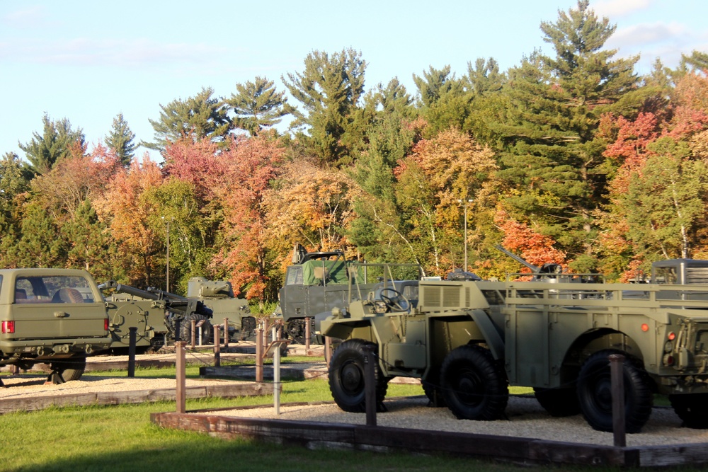 2023 Fall Colors at Fort McCoy's Commemorative Area