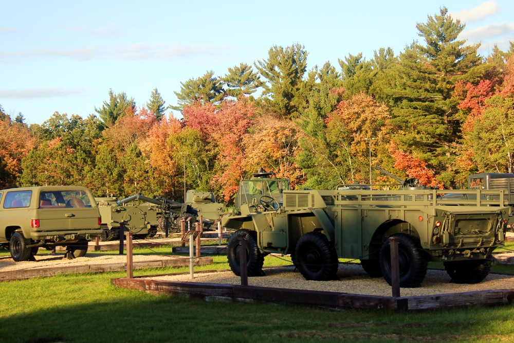 2023 Fall Colors at Fort McCoy's Commemorative Area