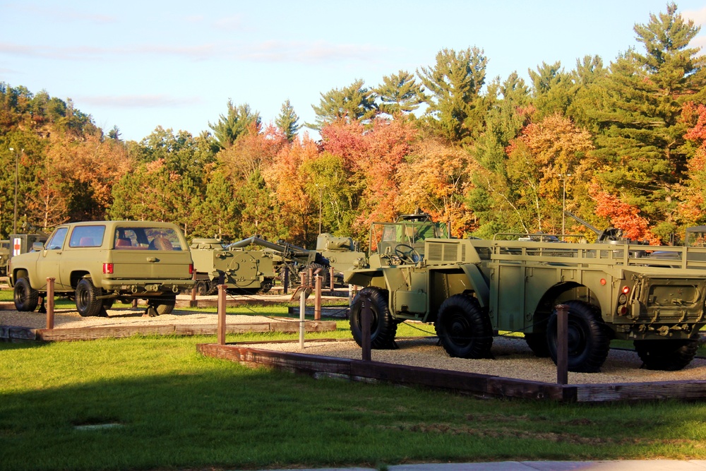 2023 Fall Colors at Fort McCoy's Commemorative Area