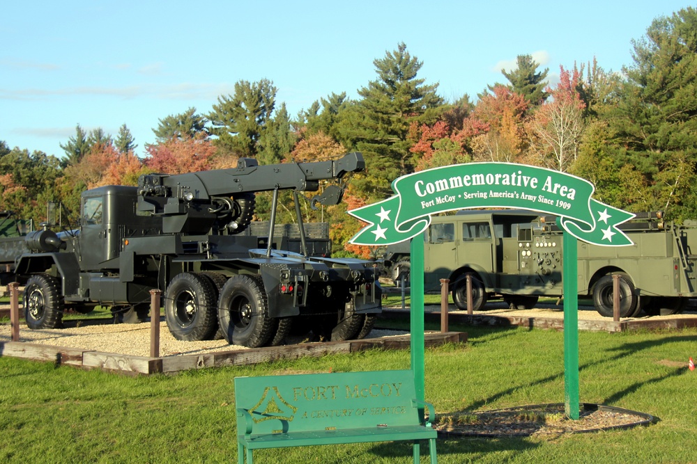 2023 Fall Colors at Fort McCoy's Commemorative Area