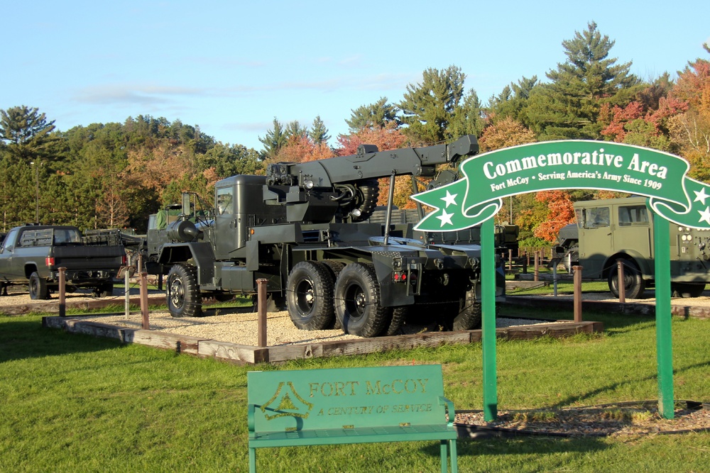 2023 Fall Colors at Fort McCoy's Commemorative Area