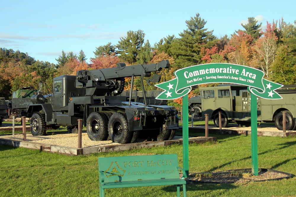 2023 Fall Colors at Fort McCoy's Commemorative Area