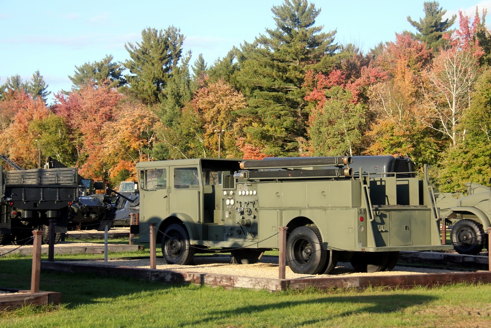 2023 Fall Colors at Fort McCoy's Commemorative Area