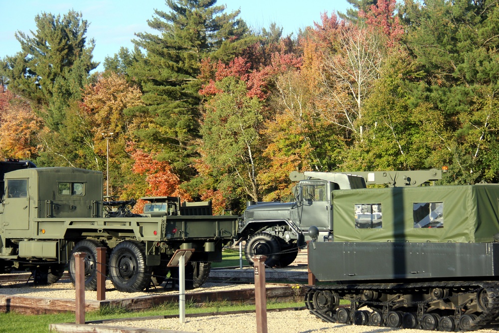 2023 Fall Colors at Fort McCoy's Commemorative Area