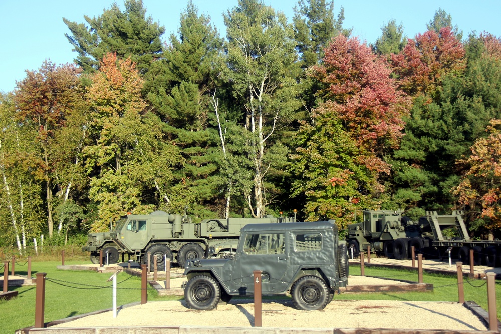 2023 Fall Colors at Fort McCoy's Commemorative Area